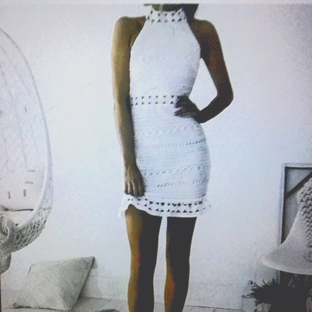 Cute NWT ladies Twosisters The Label white dress